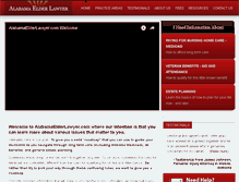 Tablet Screenshot of alabamaelderlawyer.com